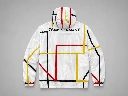 Generiertes Bild_ Team Germany Windbreaker mit geometrischen Linien.webp