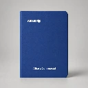 Notebook: A5, Pre-Consumer-Recycling-PU, liniert, Allianz Commercial, Logo-Motiv