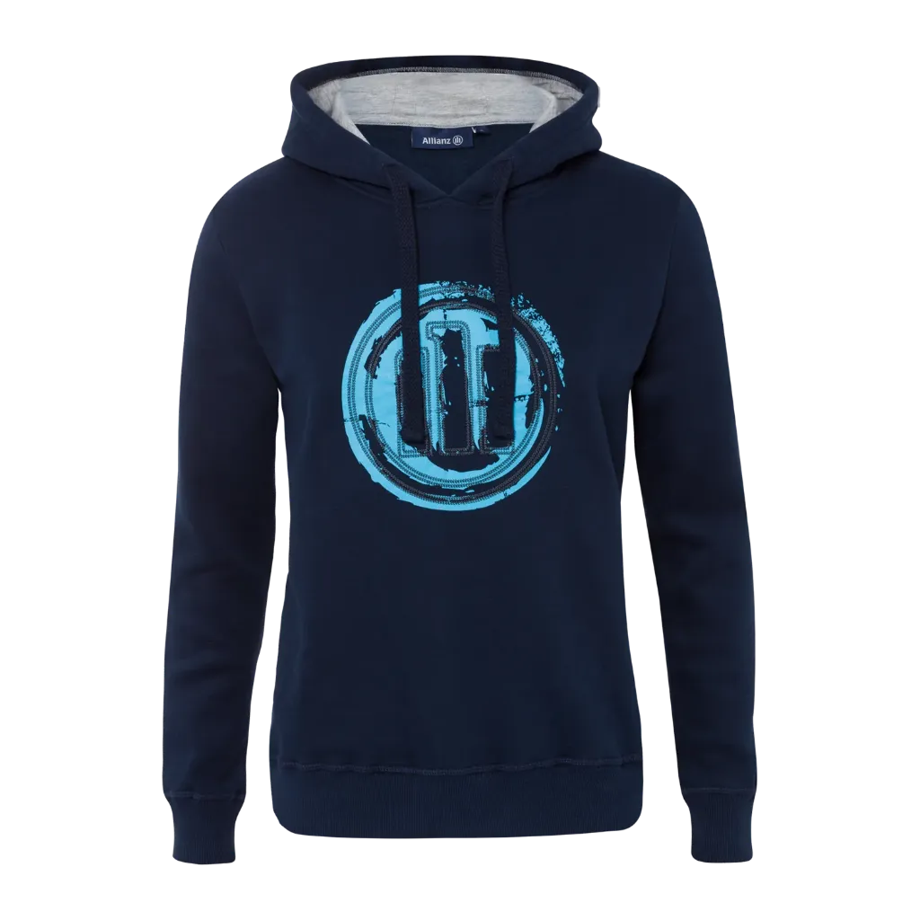 [L5-1736] Allianz 1890 Hoodie Men Eagle Print